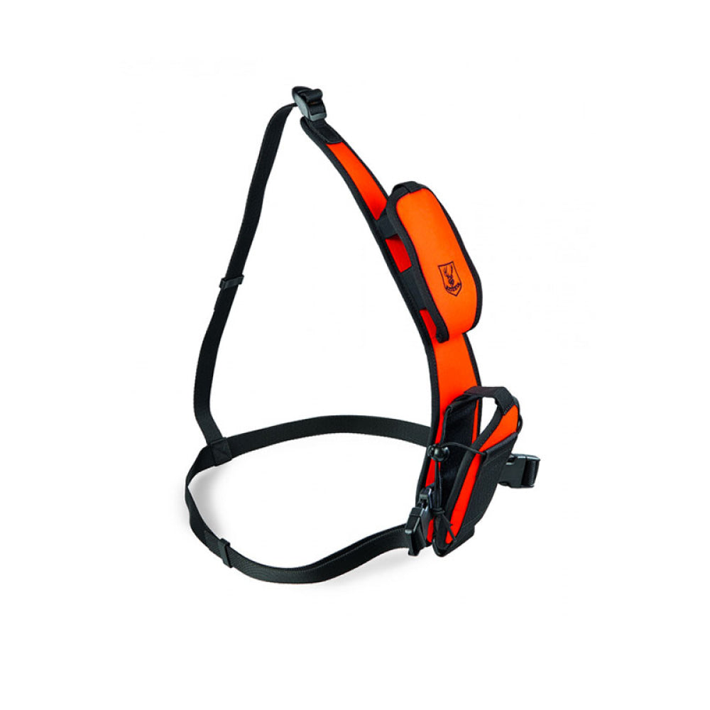 Riserva - Spallina Porta Gps Tek E Radio In Tessuto Arancio Regolabile