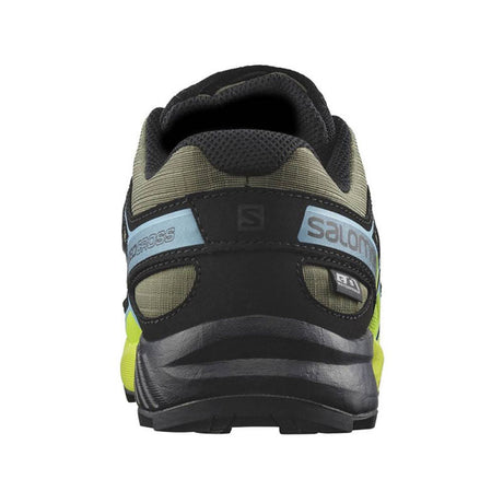 Salomon - Bimbo/A Speedcross Cswp J Deep Lichen Green / Black Safety Yellow