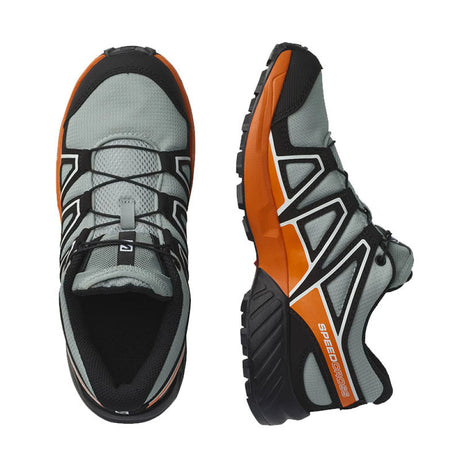 Salomon - Bimbo/A Speedcross J Wrought Iron / Black Vibrant Orange