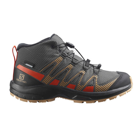 Salomon - Bimbo/A Xa Pro V8 Mid Cswp J Magnet / Acorn Cherry Tomato 31