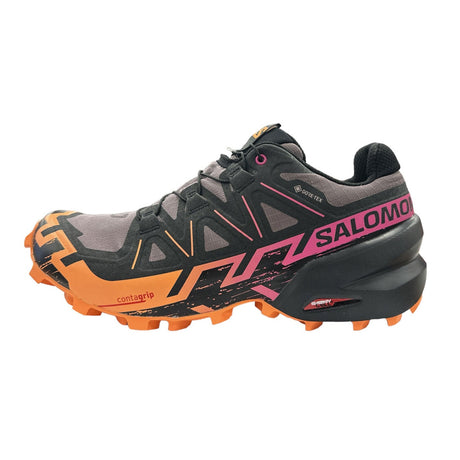 Salomon - Donna Speedcross 6 Gtx W Moonscape/Black/Bird Of Paradise 36