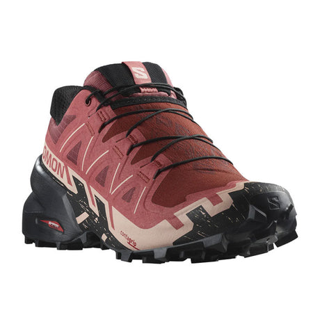 Salomon - Donna Speedcross 6 W Cow Hide / Black English Rose