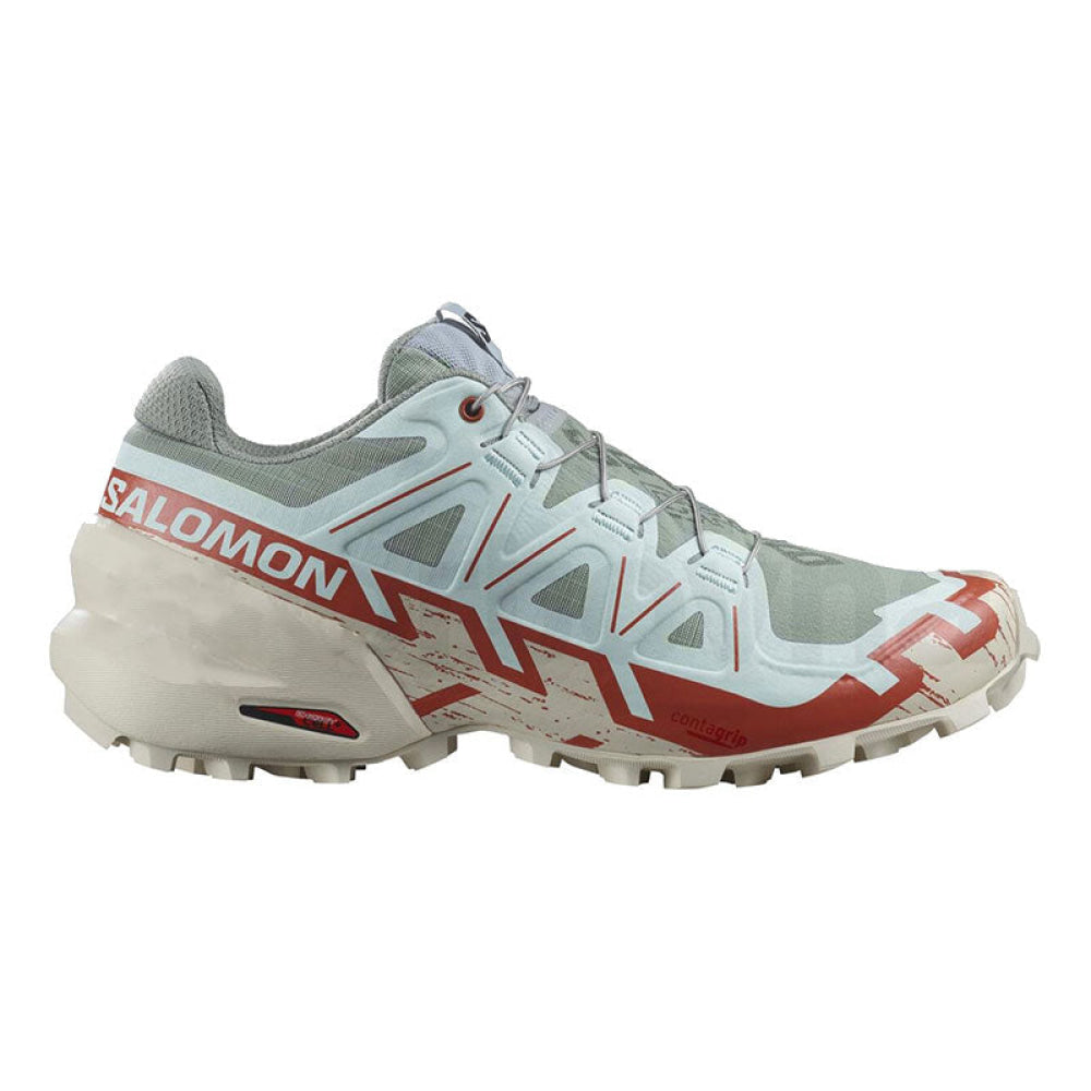 Salomon - Donna Speedcross 6 W Lily Pad / Rainy Day Bleached Aqua