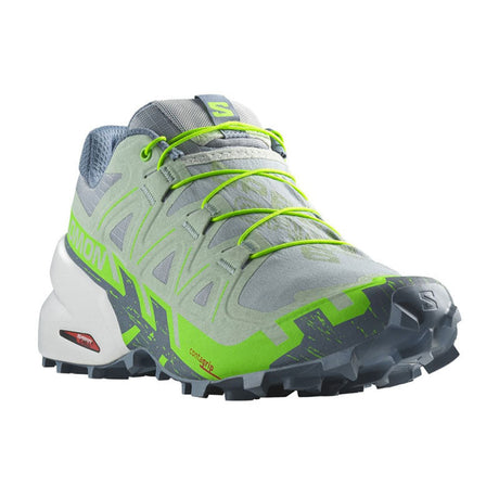 Salomon - Donna Speedcross 6 W Quarry / Green Gecko Flint Stone