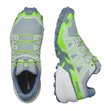 Salomon - Donna Speedcross 6 W Quarry / Green Gecko Flint Stone
