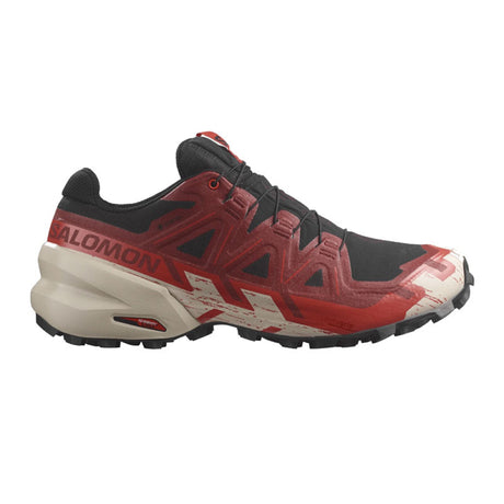Salomon - Uomo Speedcross 6 Gtx Black / Red Dalhia Poppy