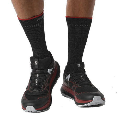 Salomon - Uomo Ultra Glide 2 Black / Biking Red Pearl Blue