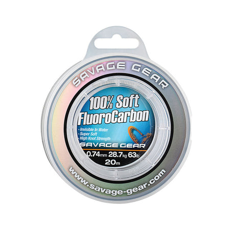 Savage Gear - 100% Soft Fluorocarbon 1.0Mm 50.5Kg 111Lb 15M