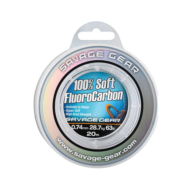 Savage Gear - 100% Soft Fluorocarbon 1.0Mm 50.5Kg 111Lb 15M