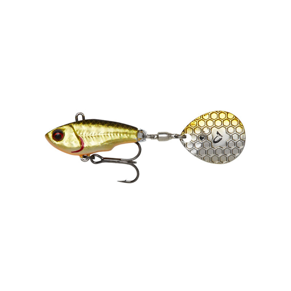 Savage Gear - Fat Tail Spin 6.5Cm/16G Sinking Lemon Back Flash
