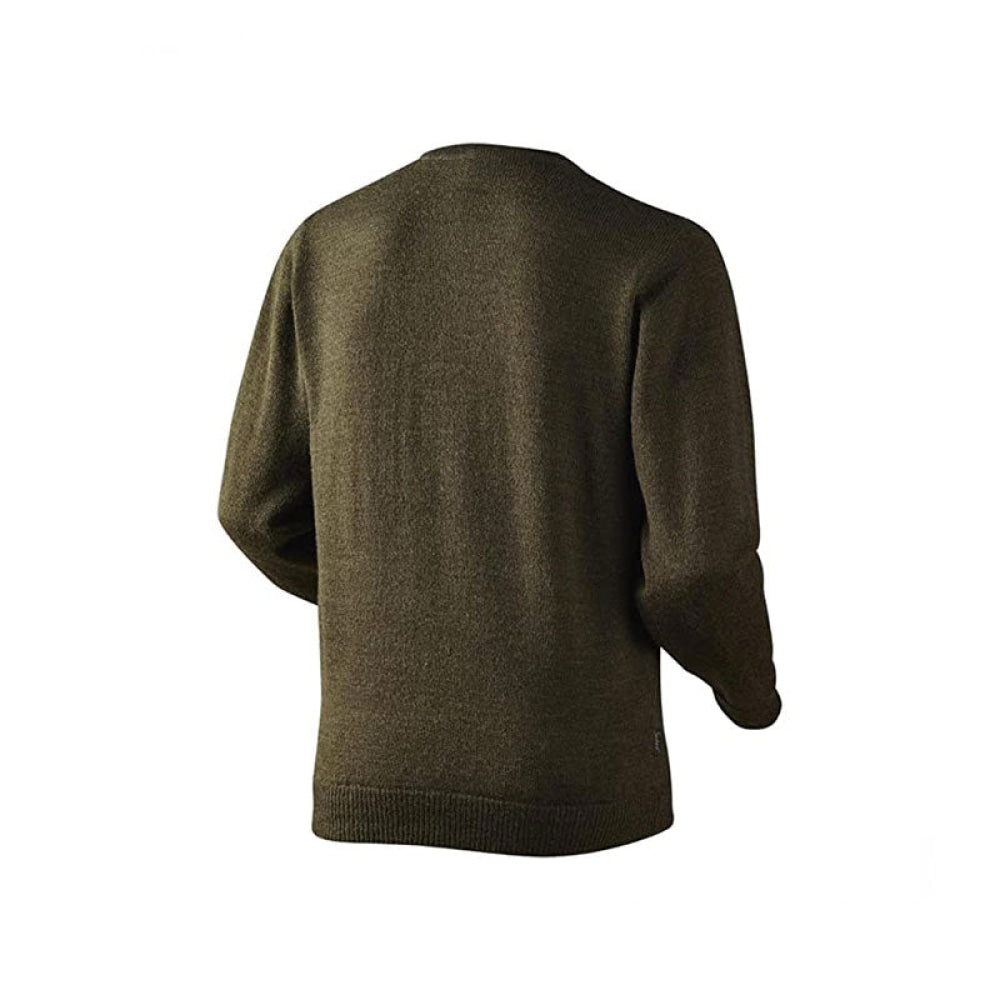 Seeland - Pullover Reading Round Neck Faun Brown Melange