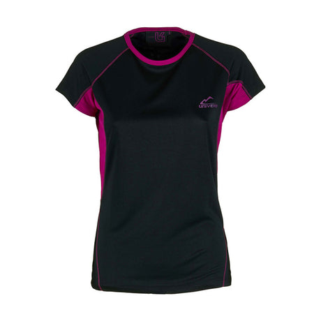 T-Shirt - Donna Univers Mura Quick-Dry Grigio/Nero/Fucsia S