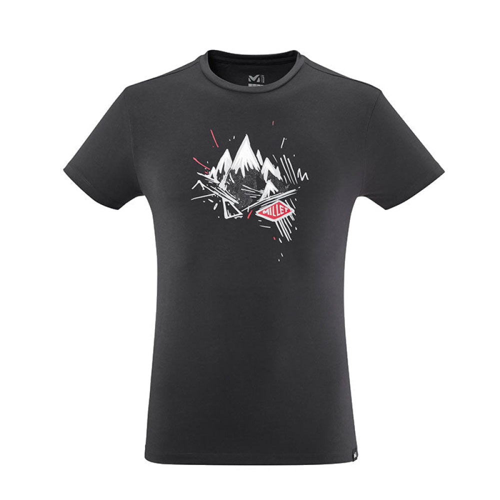 T-Shirt - Millet Boulder Ts Ss M 0247 Black