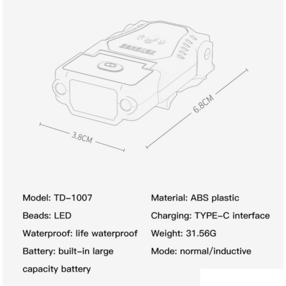 Torcia A Led Multi Funzione Ricaricabile