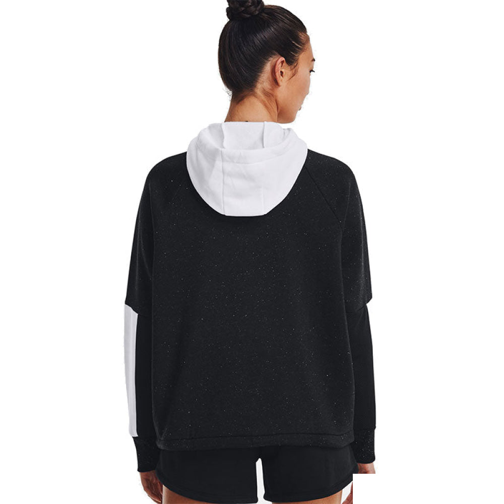Under Armour - Donna Rival + Fleece Black / White