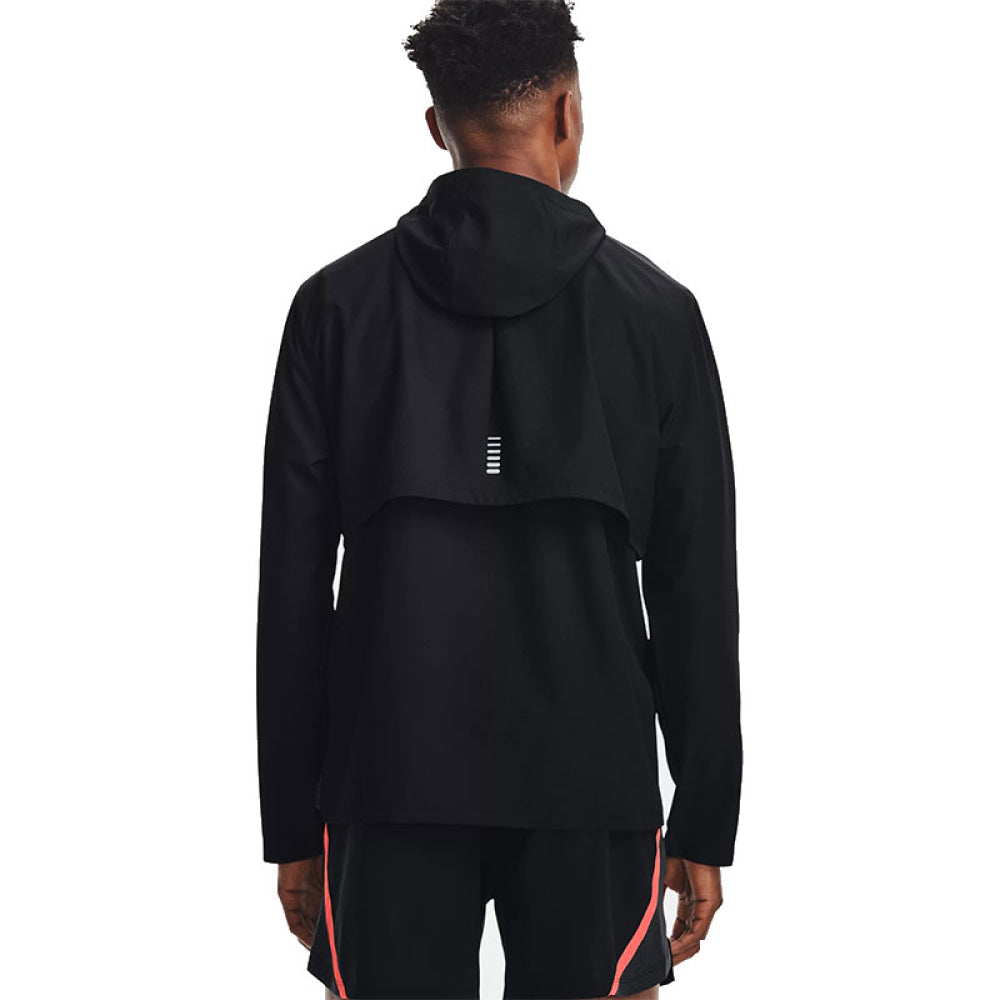 Under Armour - Giacca Outrun The Raing Black / Reflective