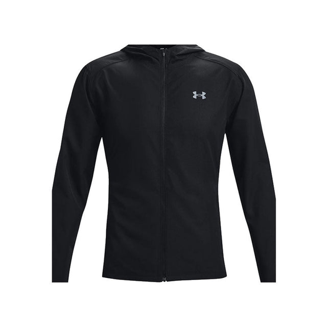 Under Armour - Giacca Outrun The Raing Black / Reflective Xxl