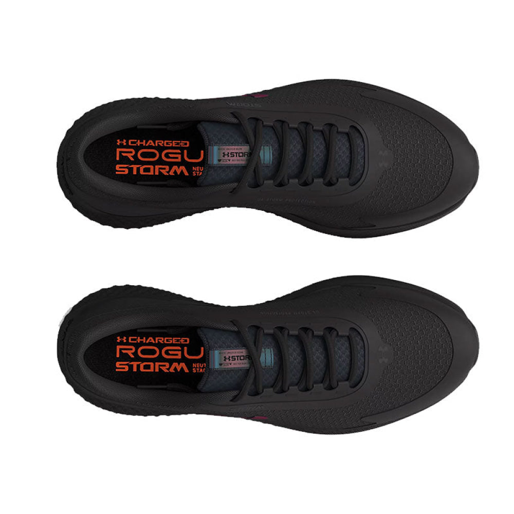 Under Armour - Uomo Charged Rogue 3 Storm Black 001
