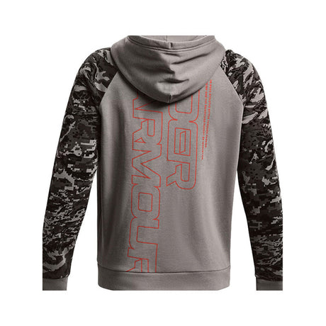 Under Armour - Uomo Felpa Rival Fleece Camo Script Full Zip