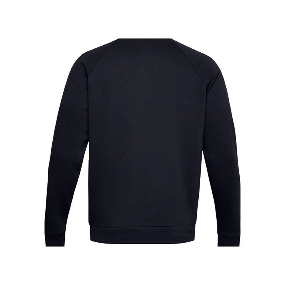 Under Armour - Uomo Felpa Rival Fleece Crew Black / Onyx White