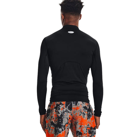 Under Armour - Uomo Lupetto Coldgear® Compression Black / White 001