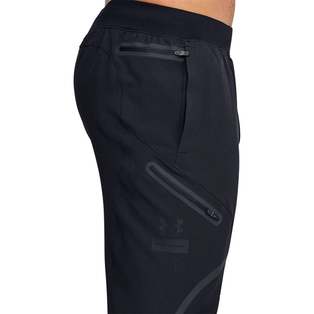 Under Armour - Uomo Pantaloni Unstoppable Cargo Black
