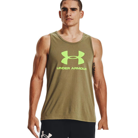 Under Armour - Uomo Sportstyle Logo Tent / Quirky Lime