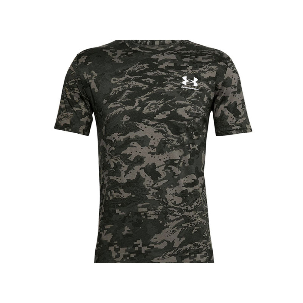 UNDER ARMOR MEN ABC CAMO TSHIRT Baroque Green / White Wild Gear