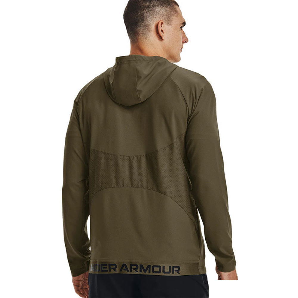 Under Armour - Uomo Woven Perforated Windbreaker Tent / Black 361