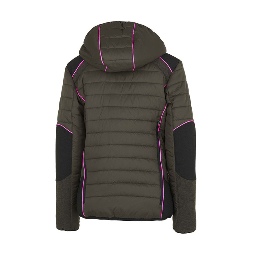 Univers - Donna Giacca Dolomiti Verde/Rosa Fluo
