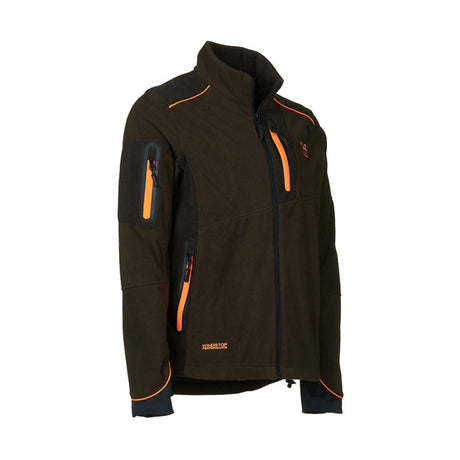Univers - Giacca Caccia Guardian Windstop Verde/Arancio