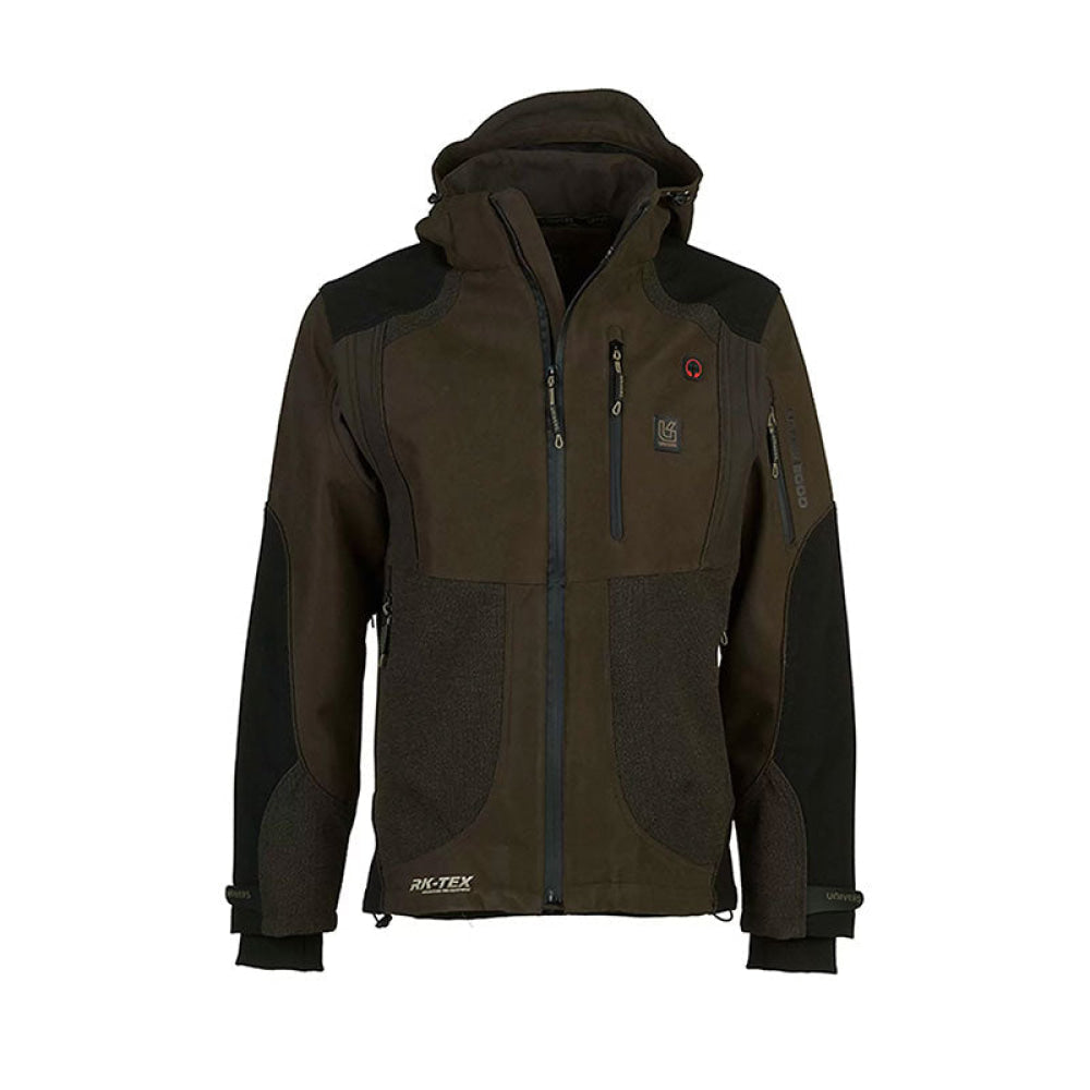 Univers - Giacca Caccia Microfibra U-Tex Green/Black 48