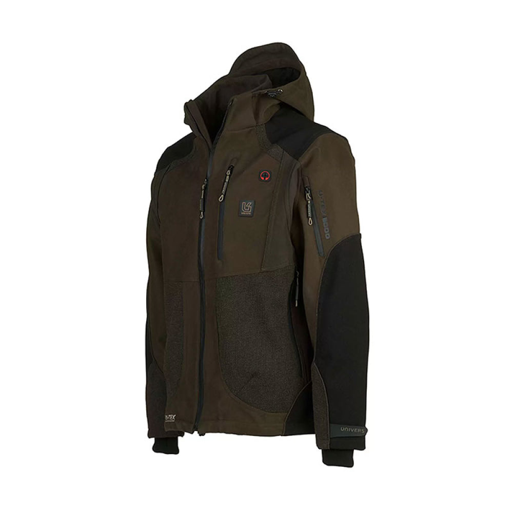Univers - Giacca Caccia Microfibra U-Tex Green/Black