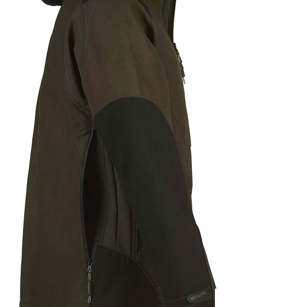 Univers - Giacca Caccia Microfibra U-Tex Green/Black