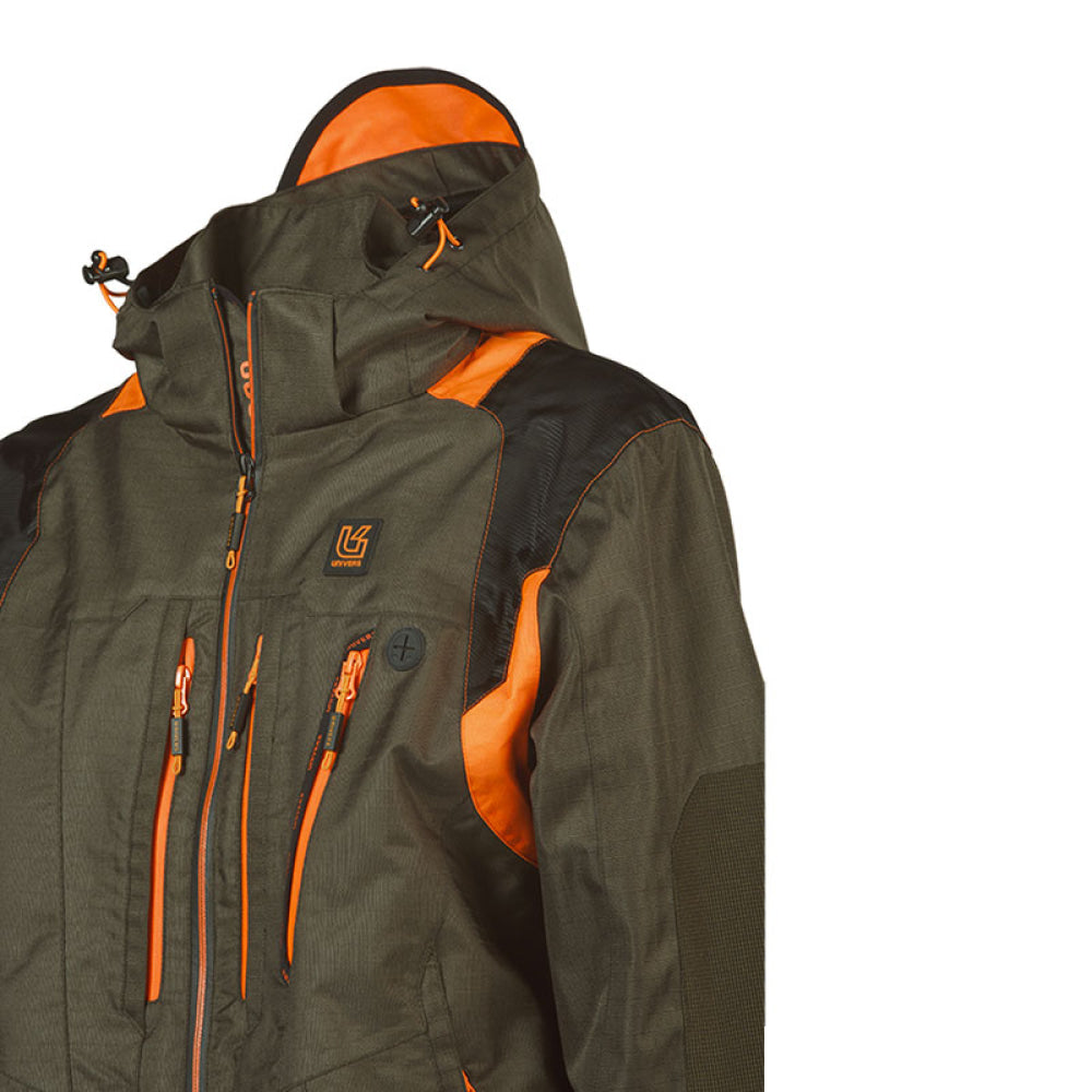 Univers - Giacca Cinghiale U-Tex Verde/Arancio