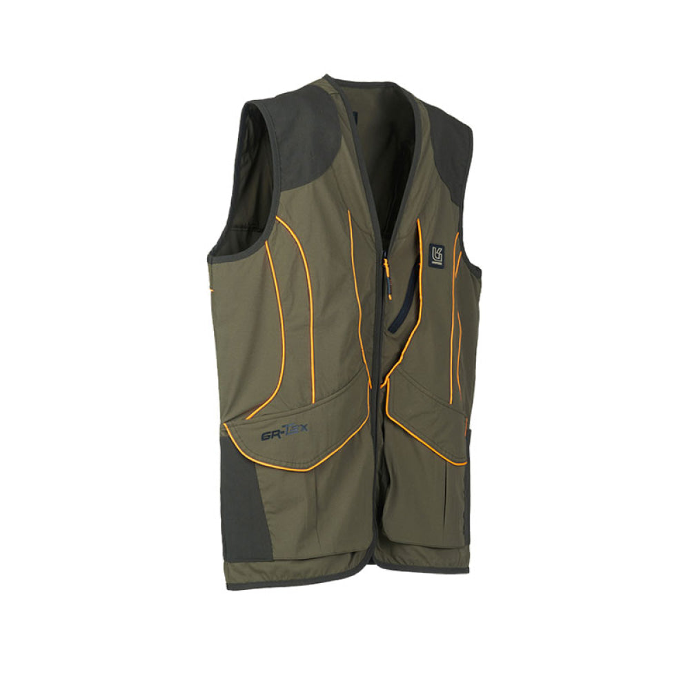 Univers - Gilet Elasticizzato Cazador Verde/Arancio