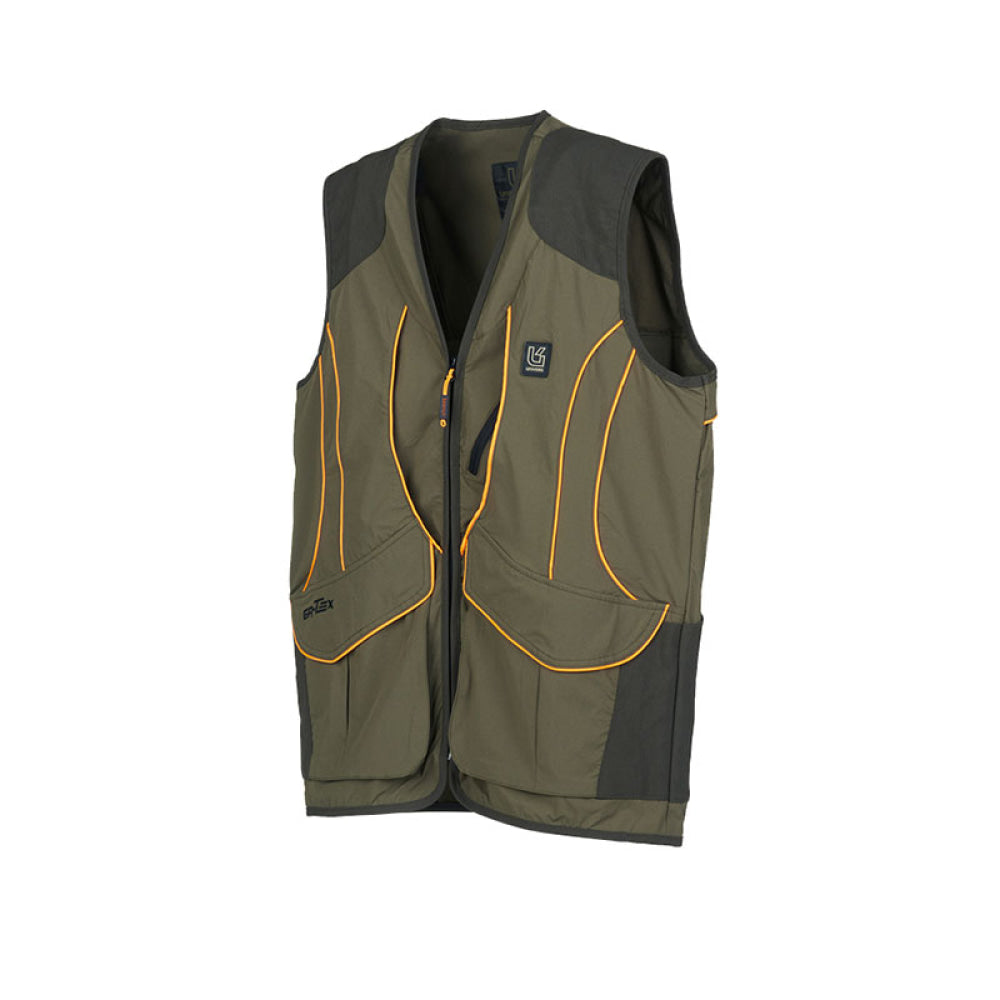 Univers - Gilet Elasticizzato Cazador Verde/Arancio