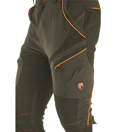 Univers - Pantalone Elasticizzato Alpi Verde/Arancio