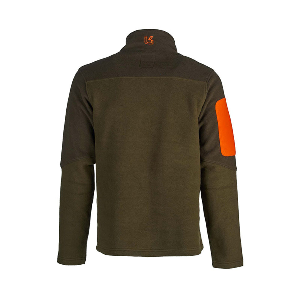 Univers - Pile Lupetto Caccia Lince Verde/Arancio