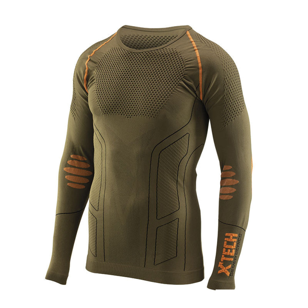 X Tech - Maglia Evolution Girocollo Verde S/M