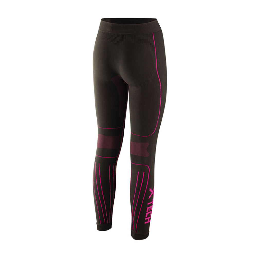 X Tech - Panta Dolomiti (Donna) Nero-Fuxia