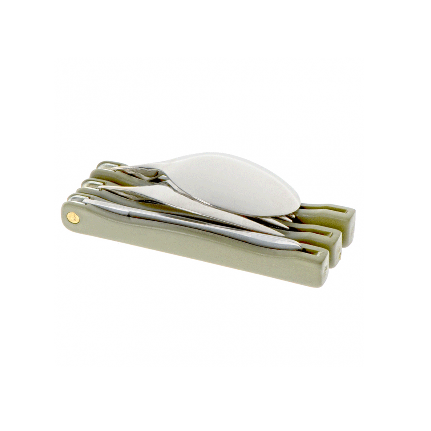 FOSCO INDUSTRIES - 3PC CUTLERY SET OD GREEN