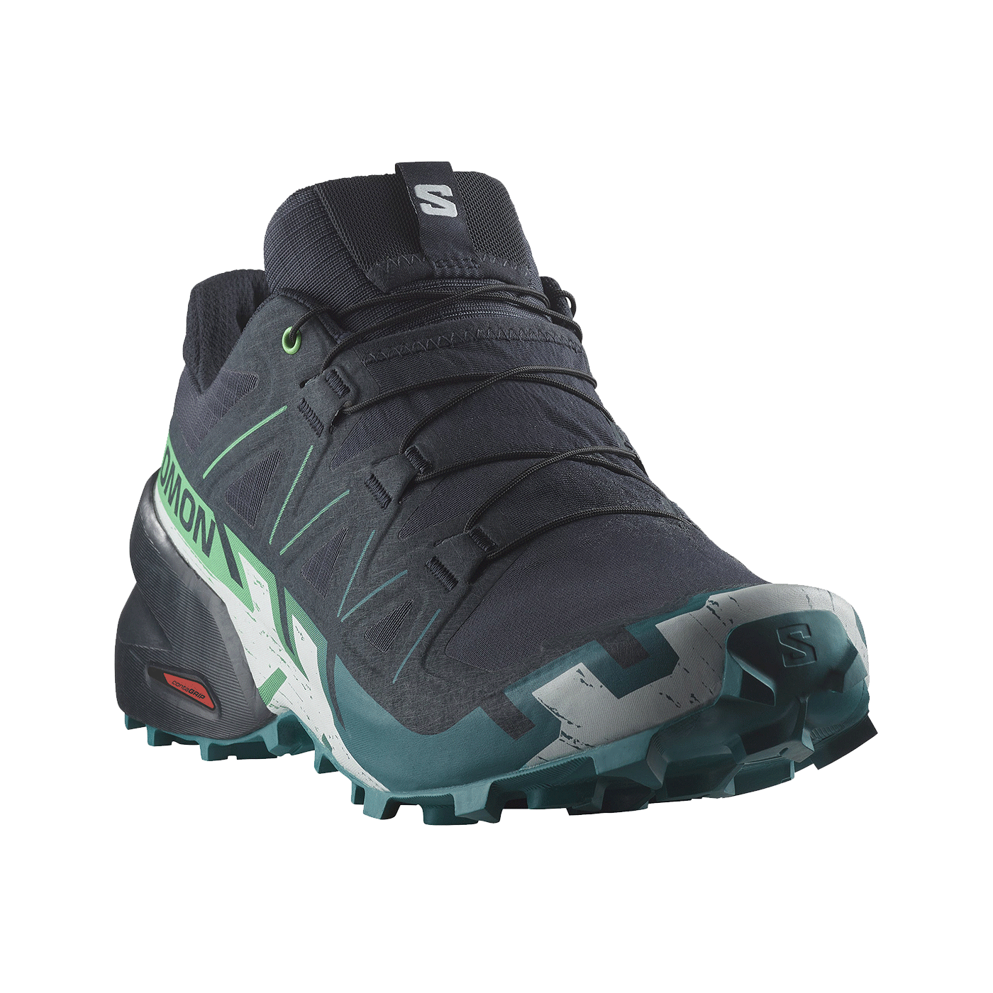 SALOMON - MEN - SPEEDCROSS 6 Carbon / Tahitian Tide / White