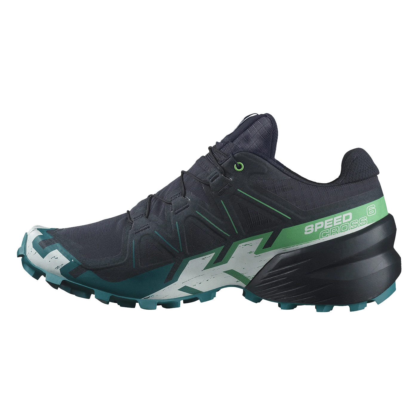 SALOMON - MEN - SPEEDCROSS 6 Carbon / Tahitian Tide / White