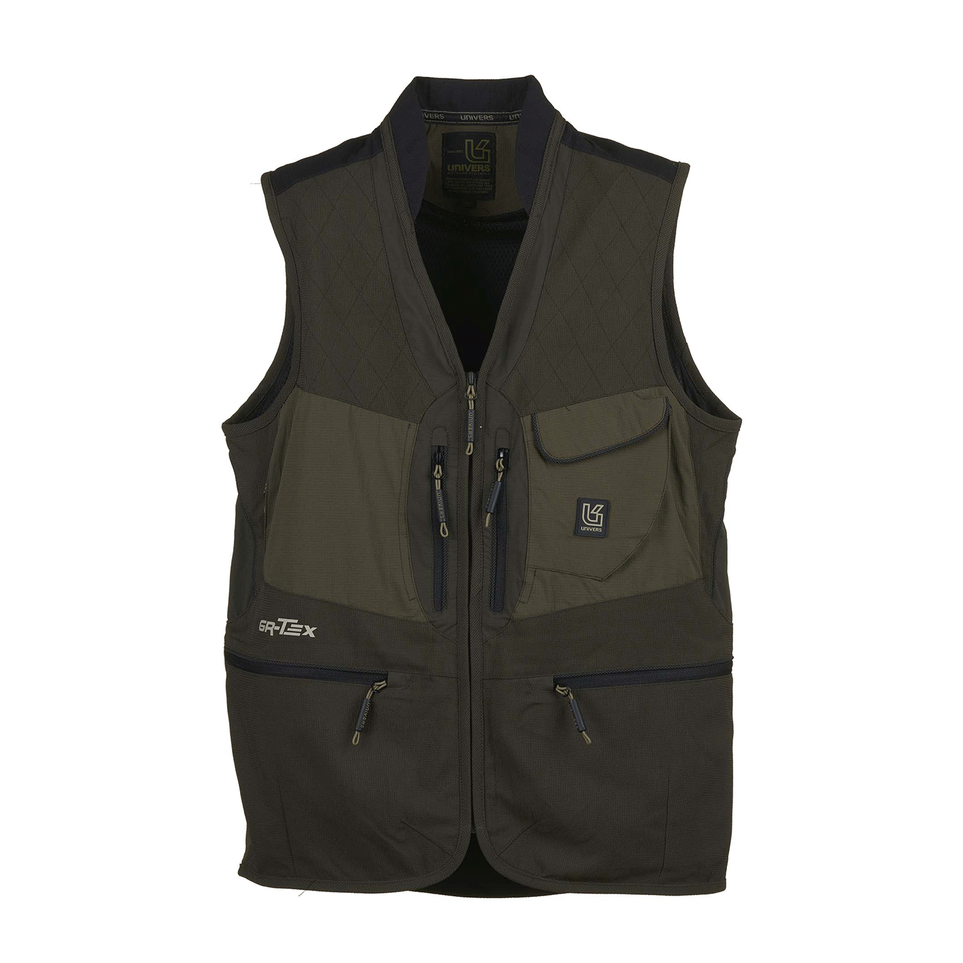GILET - UOMO - UNIVERS - CACCIA ELASTICIZZATO ALPI Verde