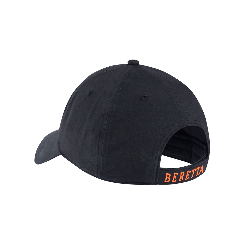 HAT - BERETTA - BIG B CAP Black & Orange