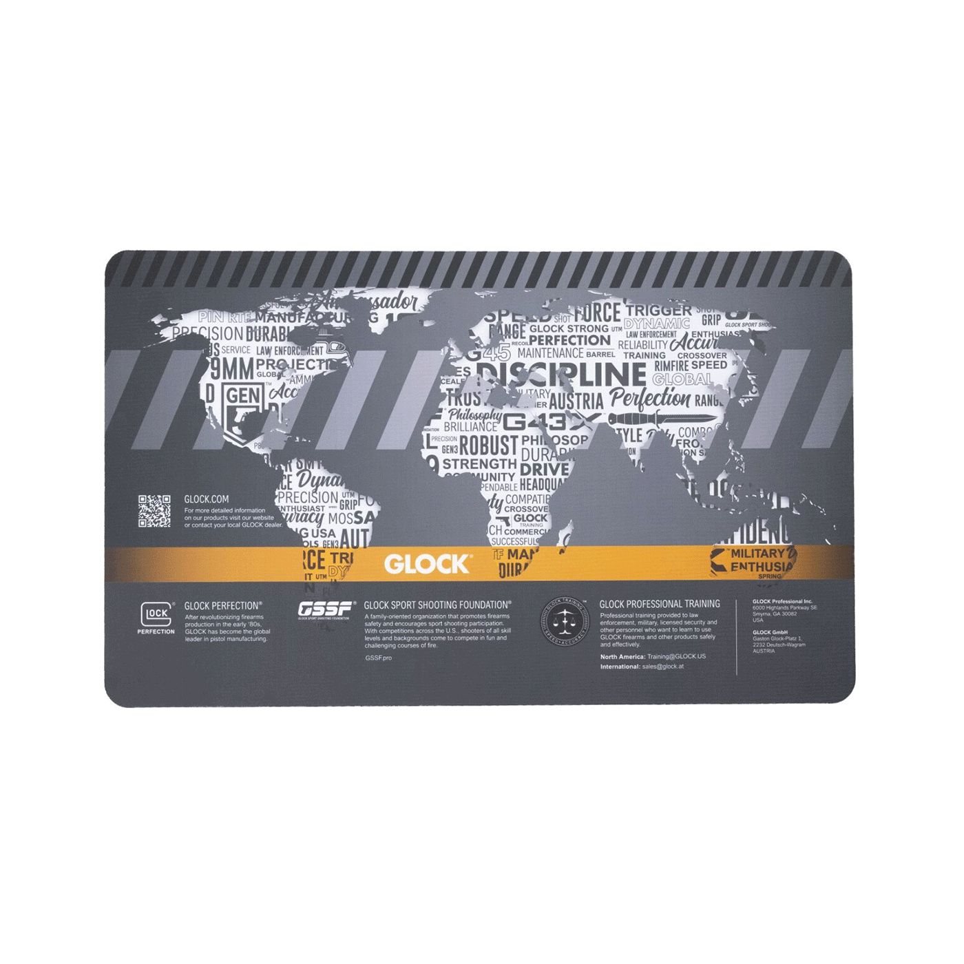 GLOCK - TRAINING MAT 54x36cm
