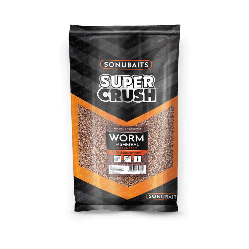 SONUBAITS - WORM FISHMEAL GROUNDBAIT 2kg