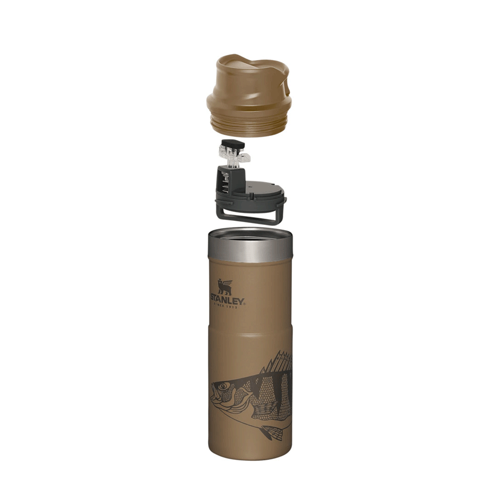 STANLEY - CLASSIC TRIGGER-ACTION TRAVEL MUG 16oz /470ml Peter Perch Tan