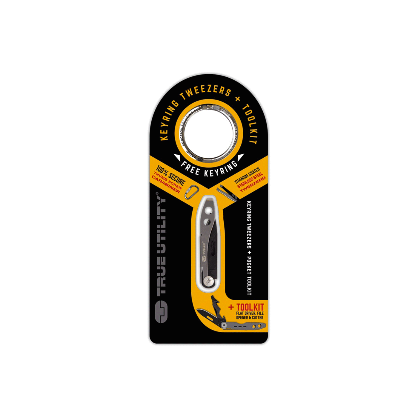 TRUE UTILITY - TWEEZER TOOL